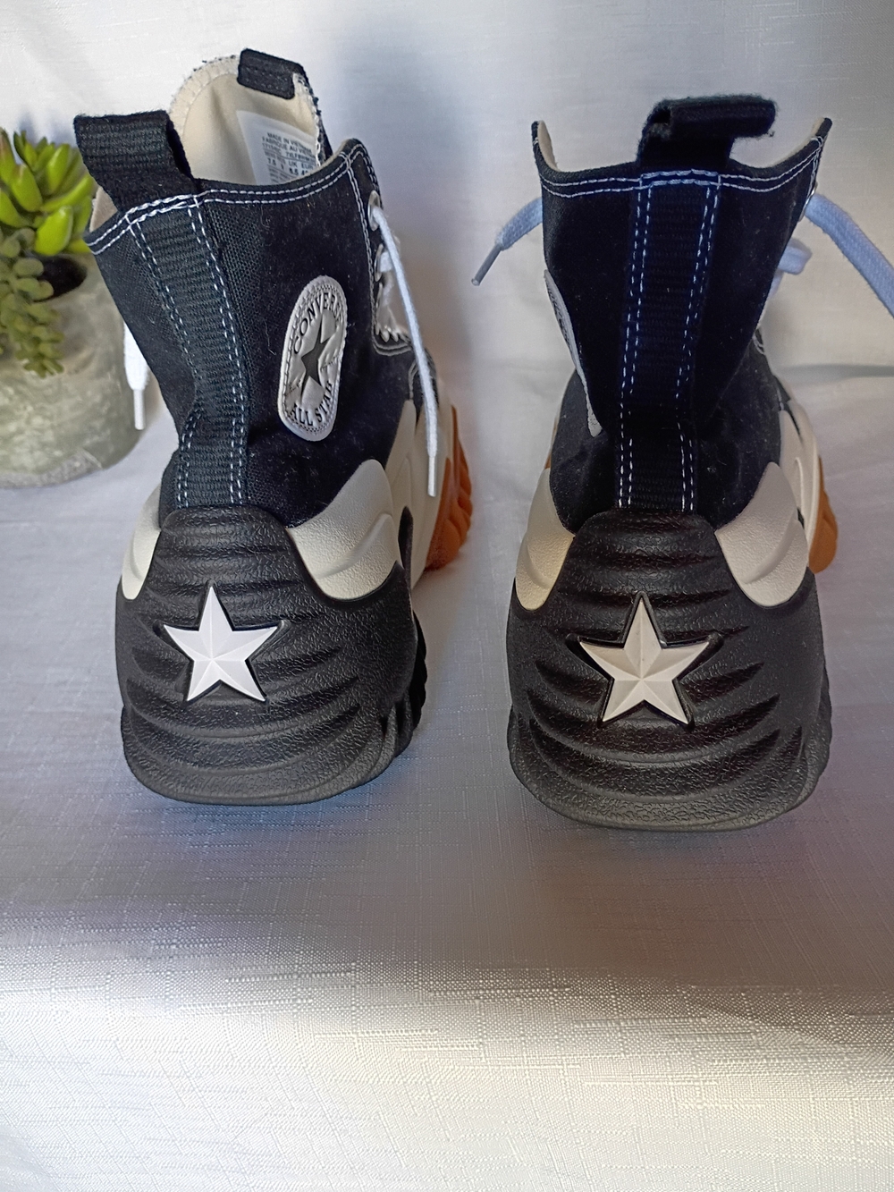 Converse Run Star Motion Platform Unisex Men's 7.5 -Women's 9  Black & Gum - Picture 5 of 12